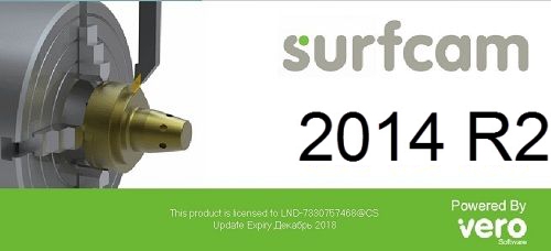 Phần mềm lập trình cnc - Vero Surfcam 2014 R2x64